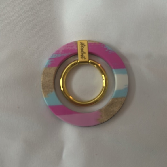 Stardust Painted MagSafe iPhone 14 Pro Case with matching MagSafe Phone Ring - Picture 5 of 11